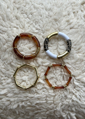 Mel Leopard Bangles
