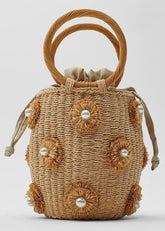 Loulou Straw Bag