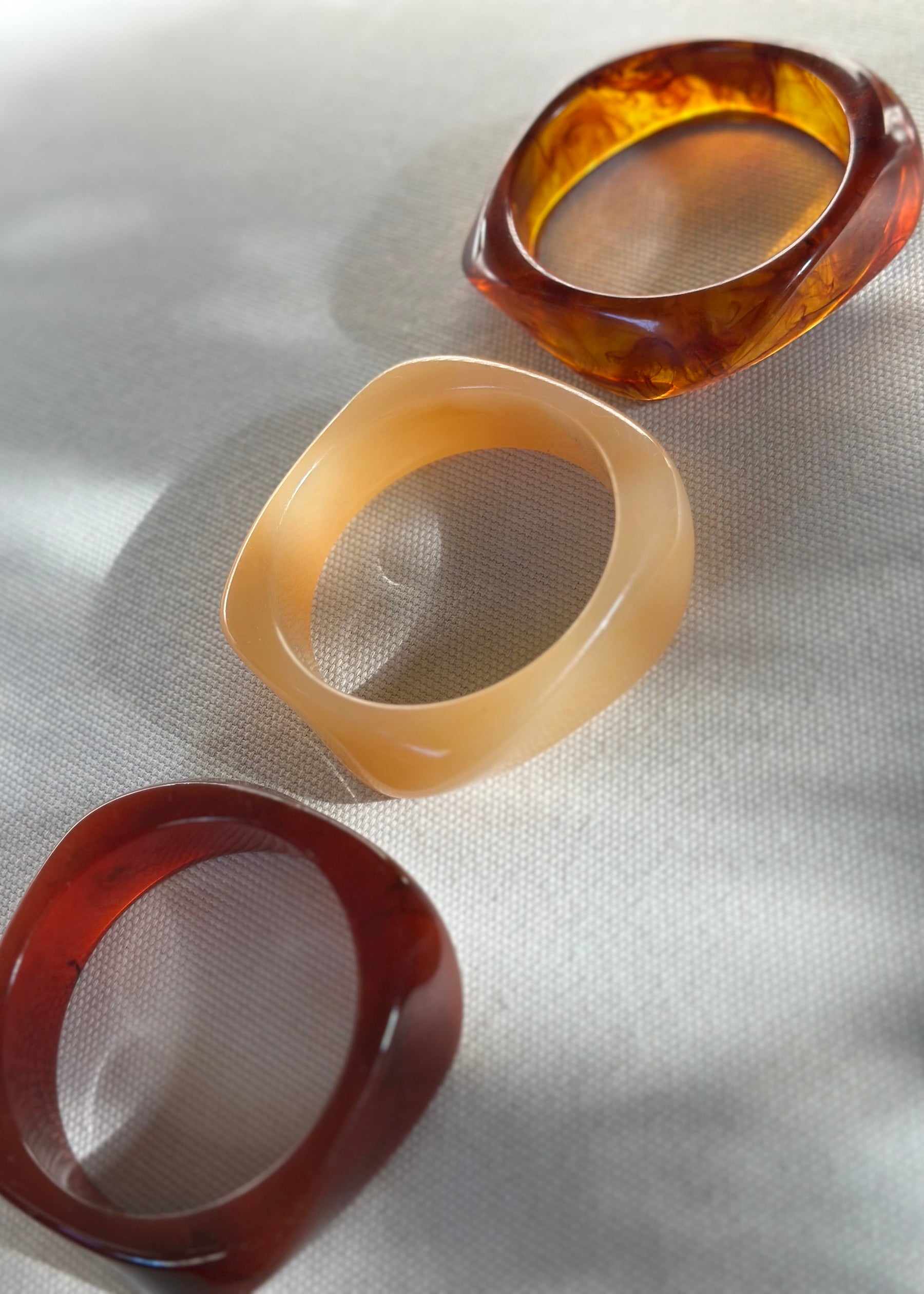 Caramel Swirl Bangles