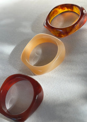 Caramel Swirl Bangles