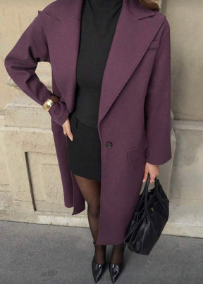 Lisa Prune Coat