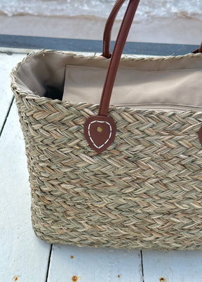 Amaya Straw Basket Bag