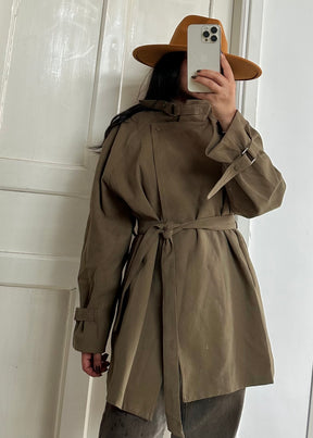 Inès Funnel-Neck Jacket