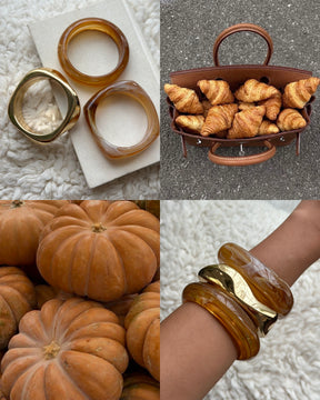 Caramel Swirl Bangles