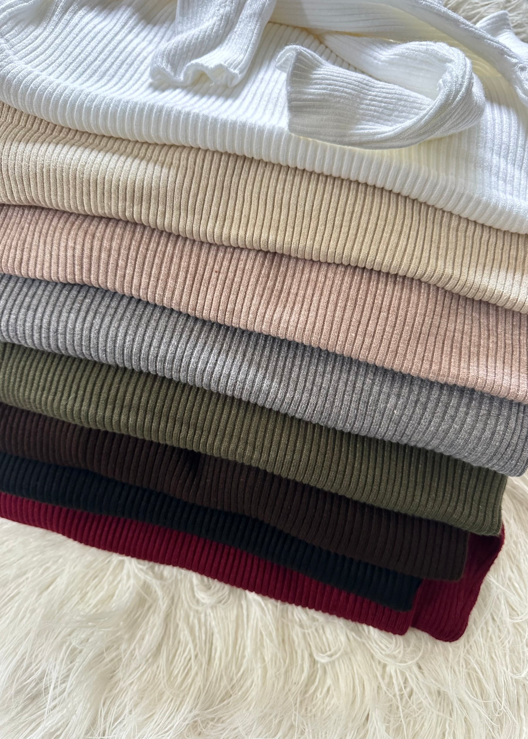 Nina Thick Ribbed Turtleneck