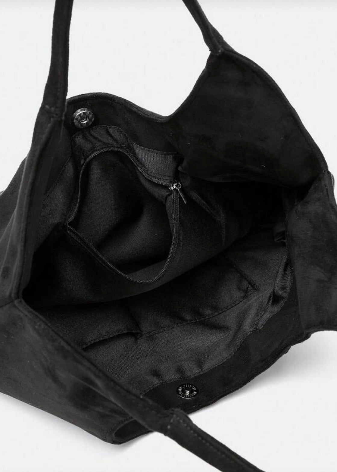 Carmella Mocha Suede Bag