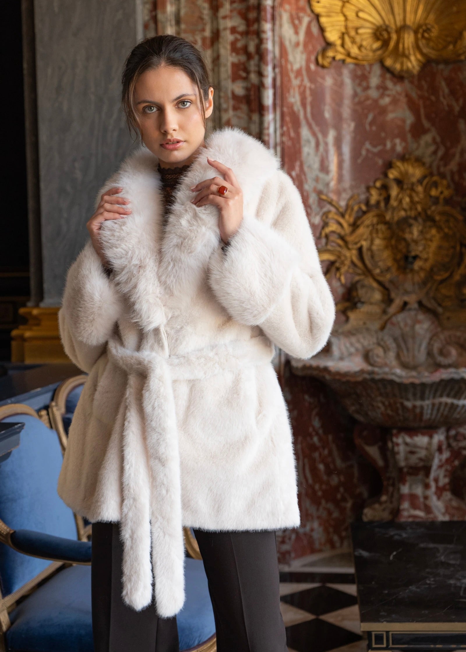Élise Fur Jacket