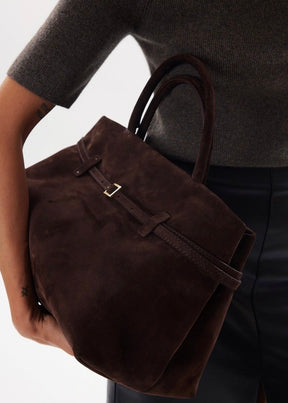 Soraya Velvet Suede Bag