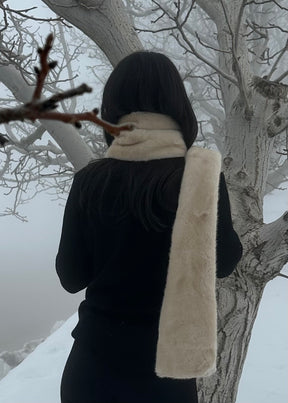 Inès Fur Scarf