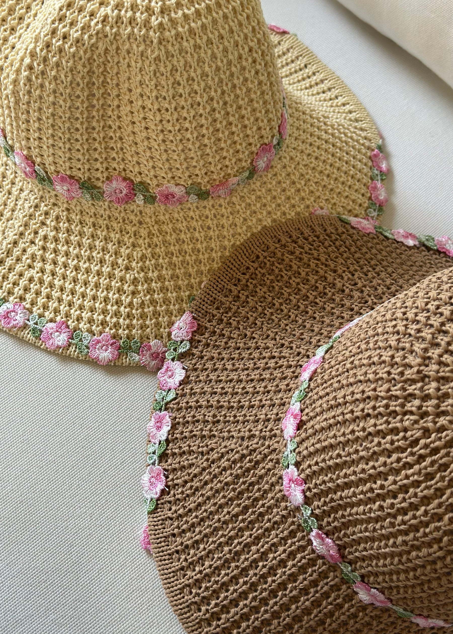 Rosie Straw Bucket Hat