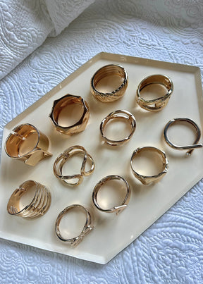 Golden Lulu Bangles