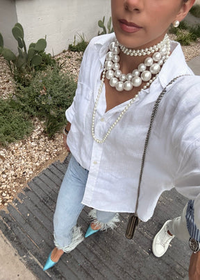 Bruna Pearl Necklace