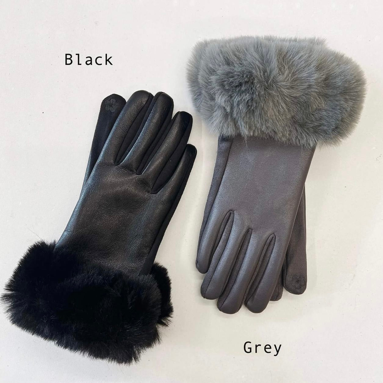 Betty Fur Gloves