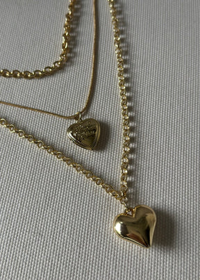 Stole My Heart Locket Necklace