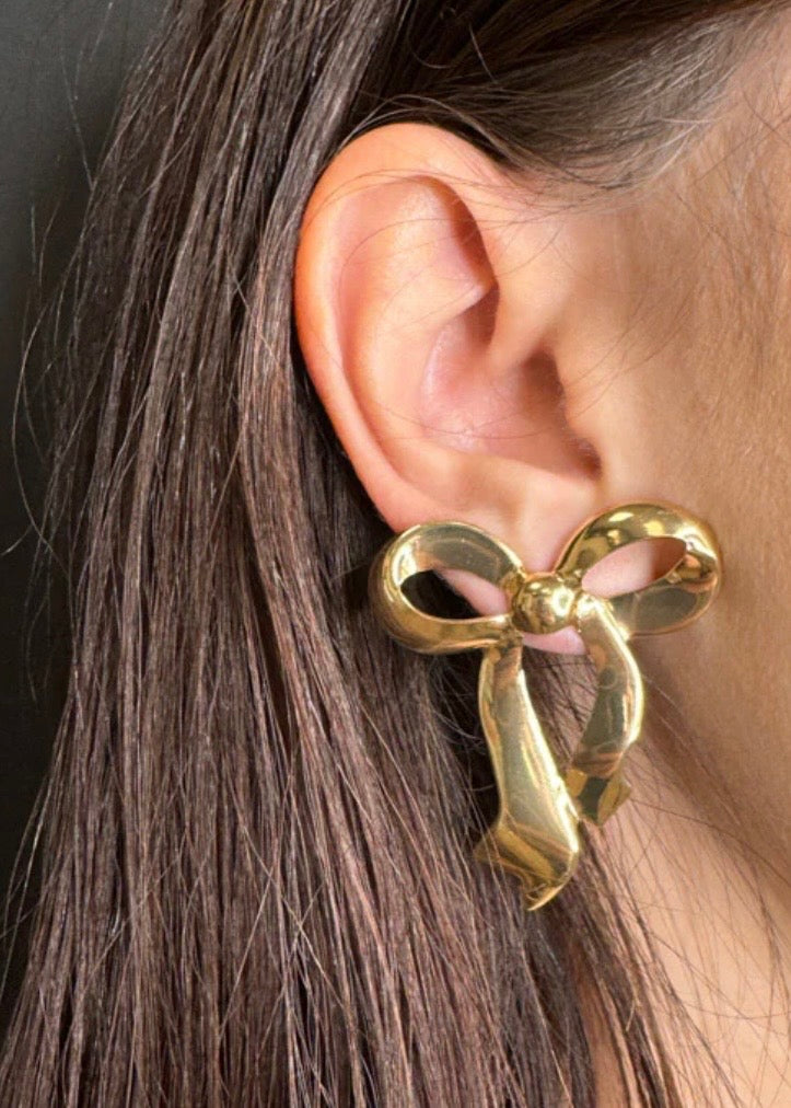 Dainty Bow Earrings