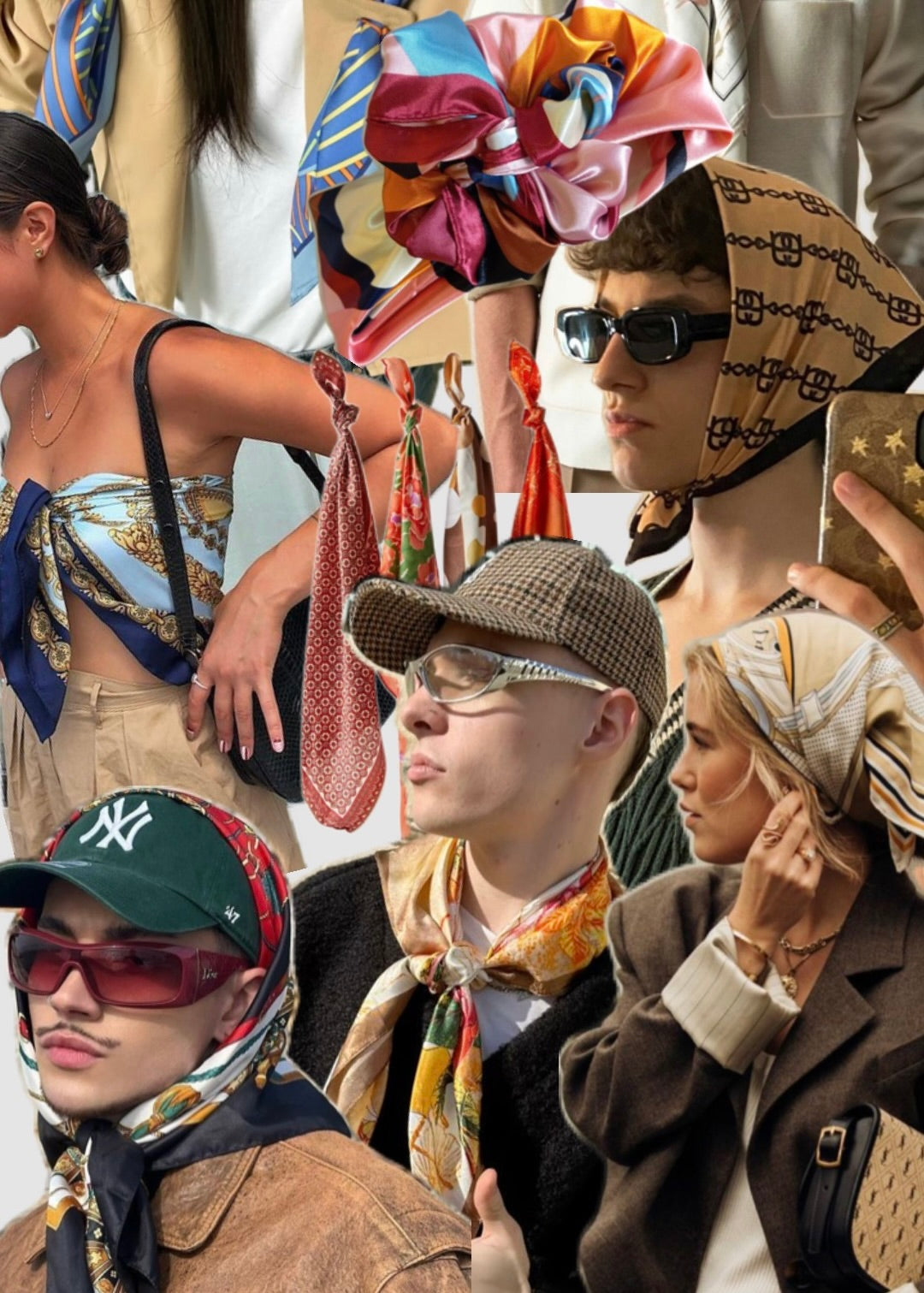 Chestnut Silk Bandana