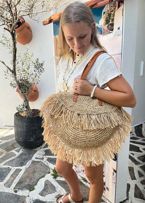 Soleil Straw Bag