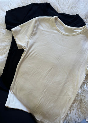 Zoe Ribbed T-shirt