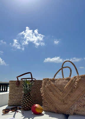 Amaya Straw Basket Bag