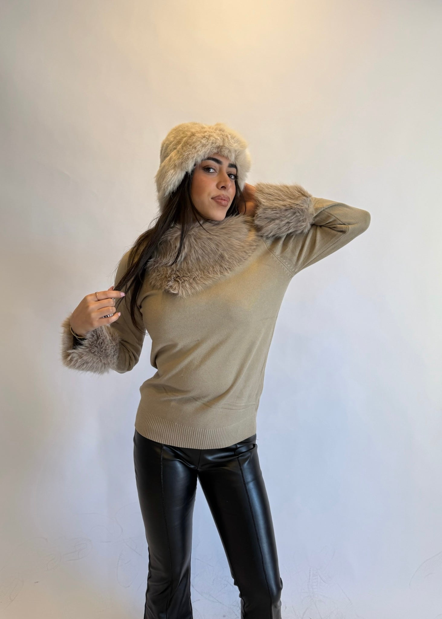 Katerina Fur Knit