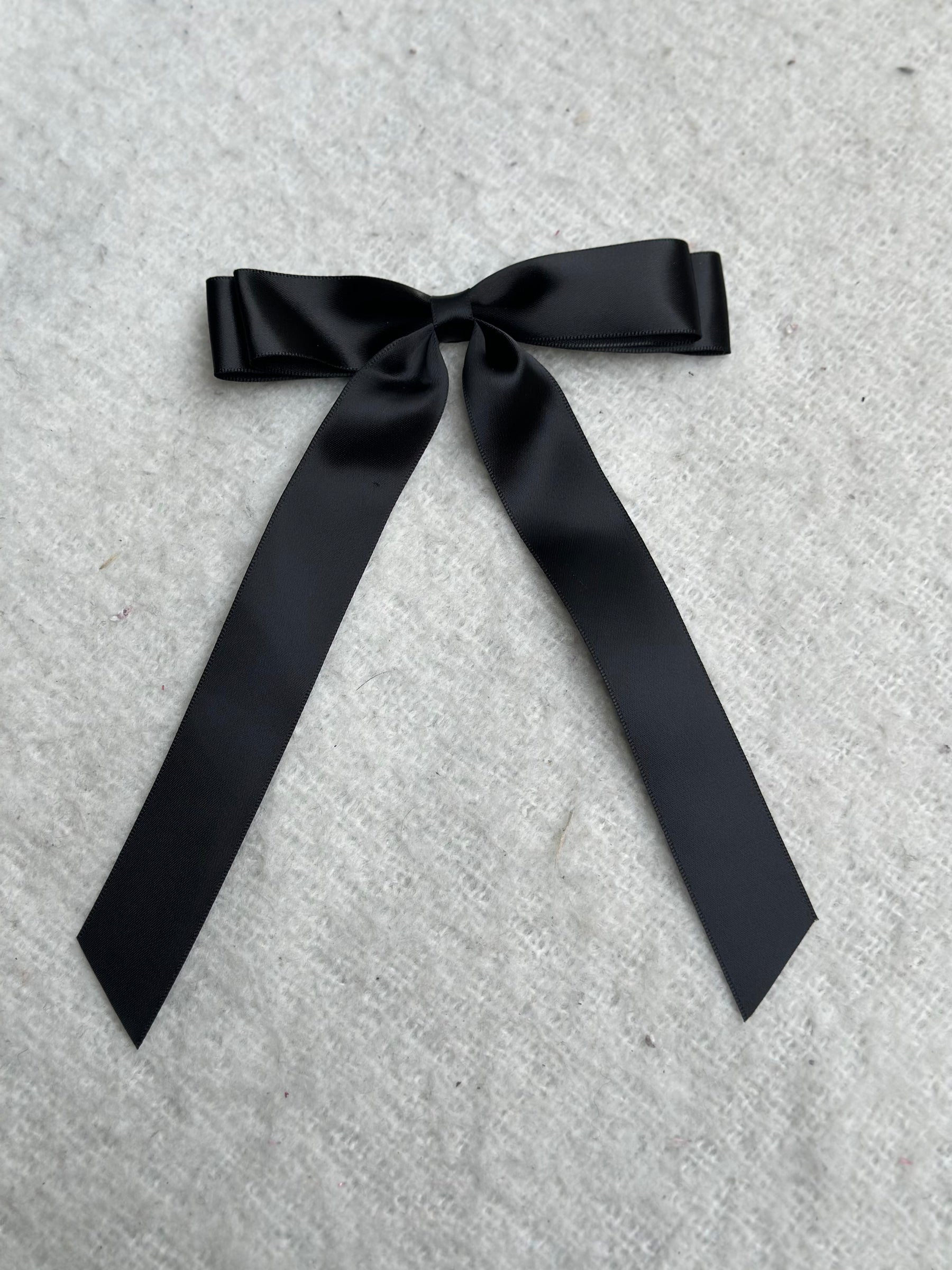 Stacy Silk Bow Hair Clip