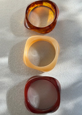 Caramel Swirl Bangles