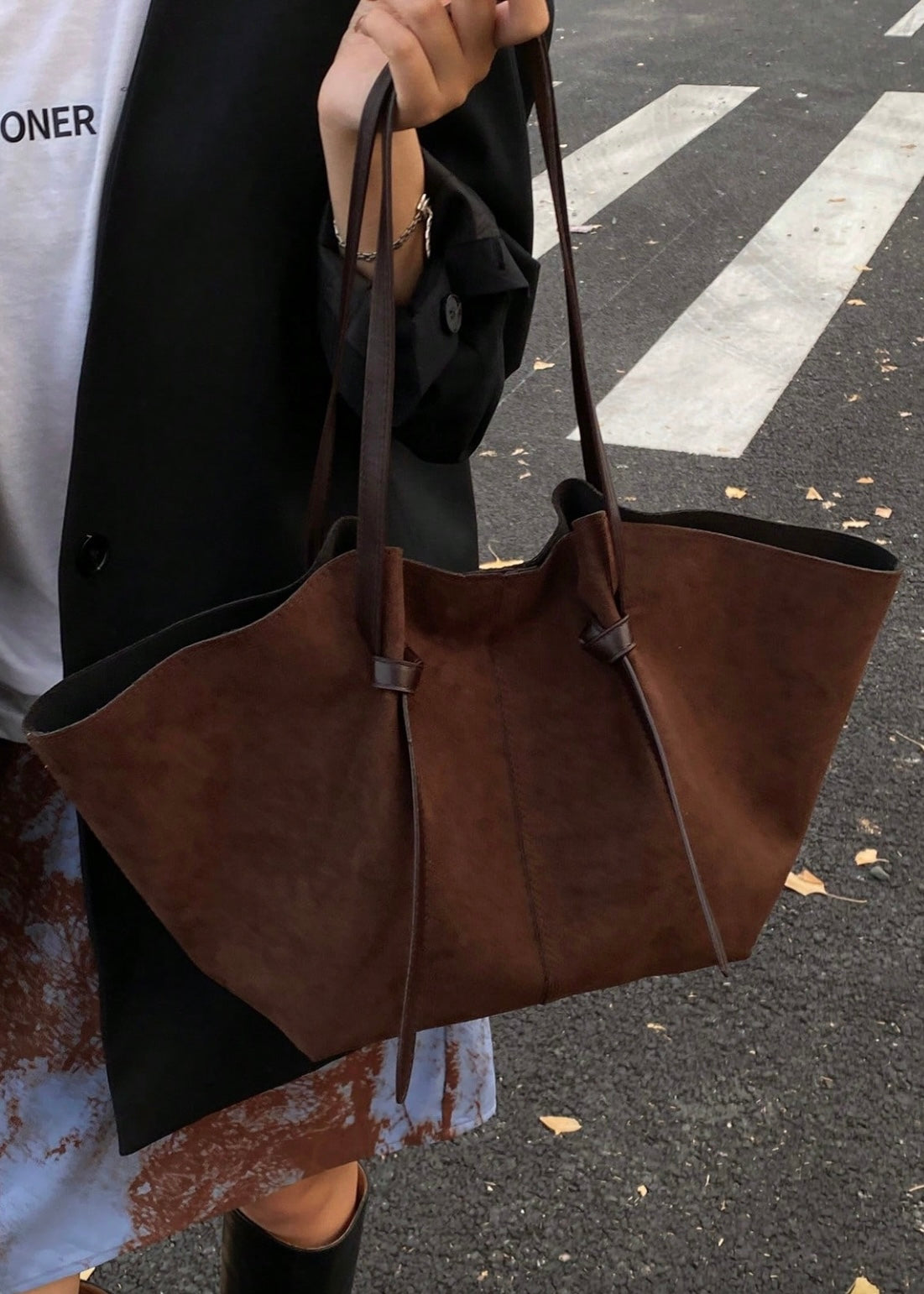 Elowen Maple Suede Bag