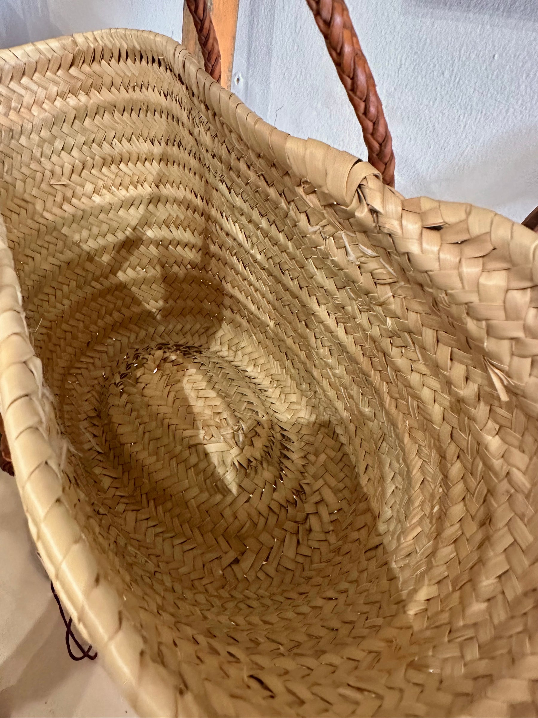 Muna Straw Basket Bag