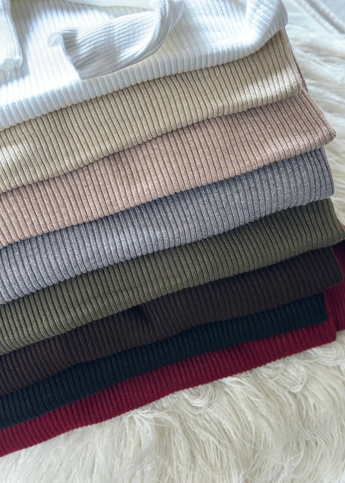 Nina Thick Ribbed Turtleneck