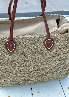 Amaya Straw Basket Bag
