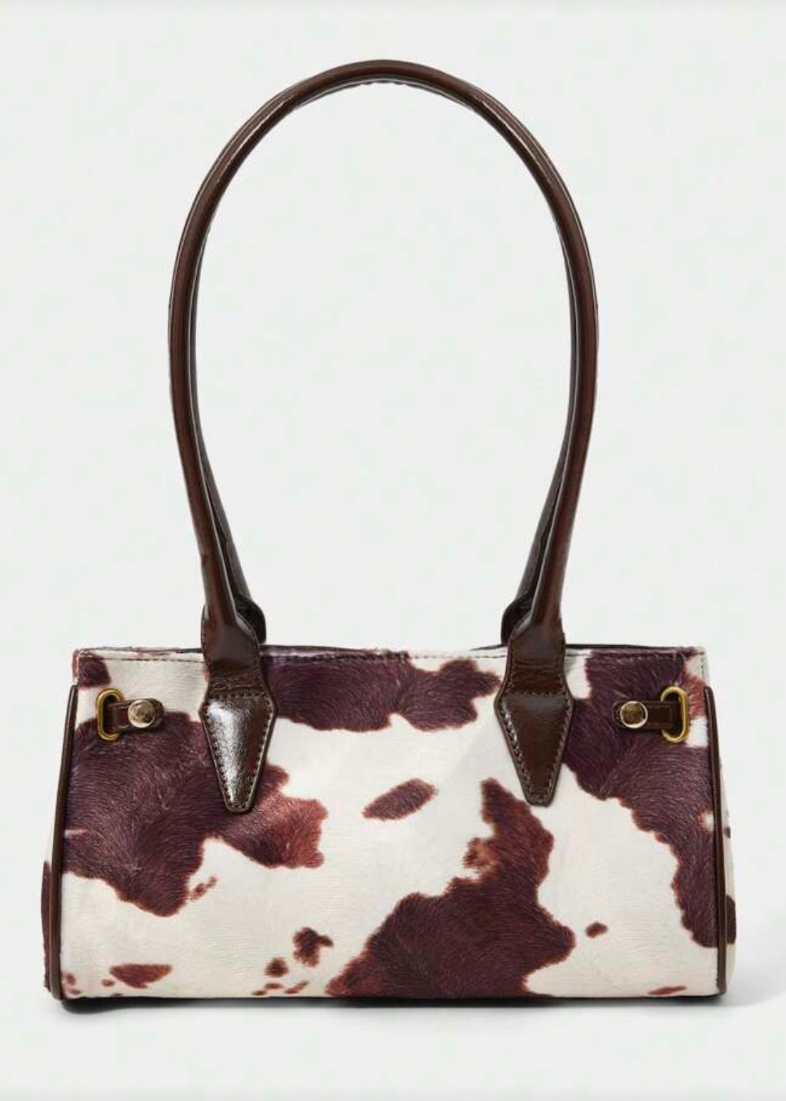 Clea Cinammon Animal Print Bag