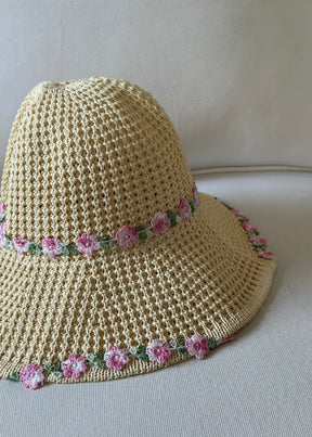 Rosie Straw Bucket Hat