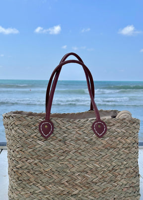Amaya Straw Basket Bag