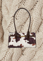 Clea Cinammon Animal Print Bag