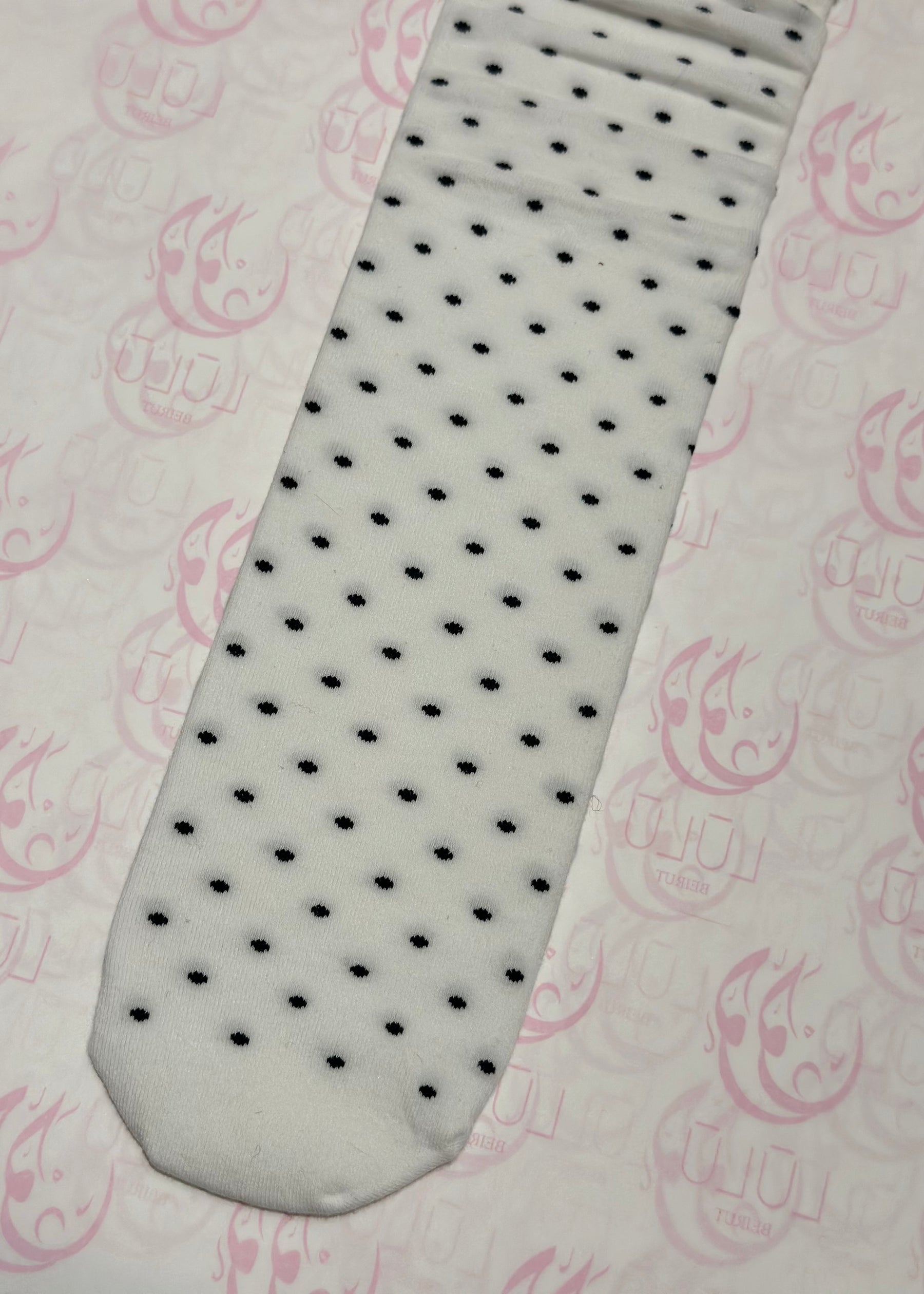 Polka Dot Shorty Socks