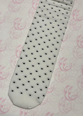 Polka Dot Shorty Socks
