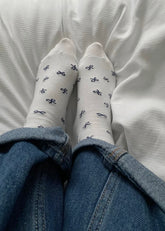 Lillie Bow Shorty Socks