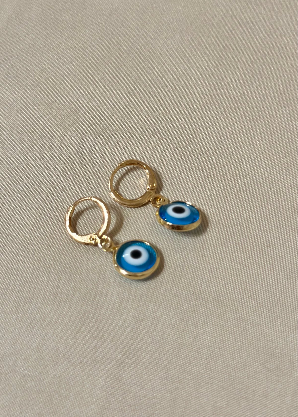 Evil Eye Hoops