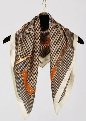 Chestnut Silk Bandana