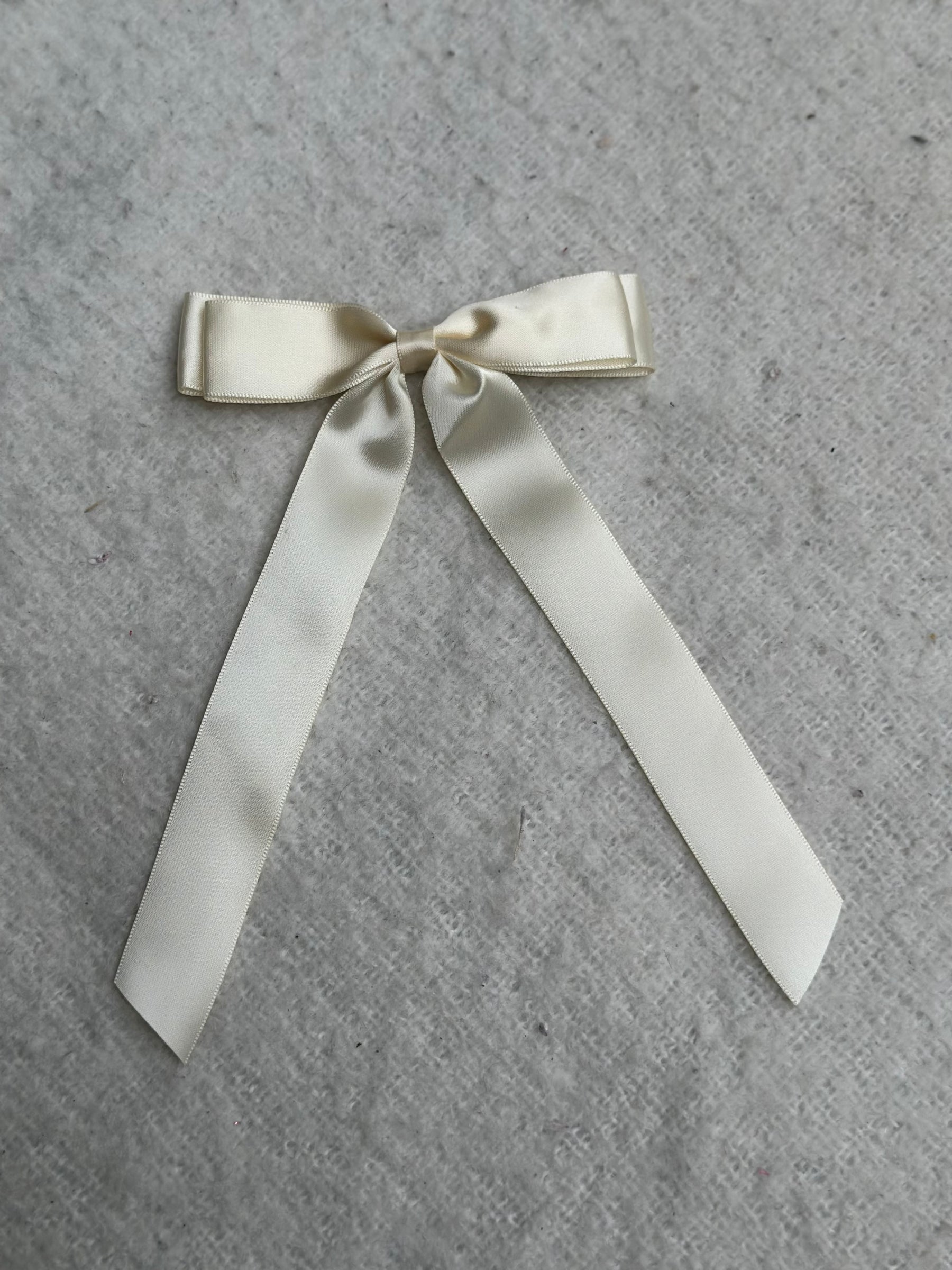 Stacy Silk Bow Hair Clip