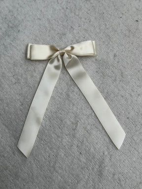 Stacy Silk Bow Hair Clip