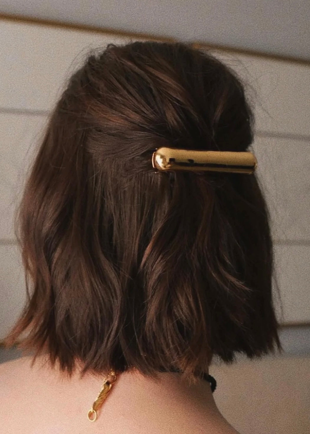 Glossy Bar Barrette