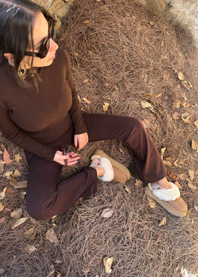 Espresso Flared Leggings