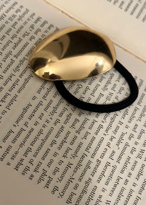 Glossy Asymmetric Dome Pony Cuff