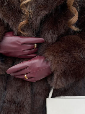 Betty Fur Gloves