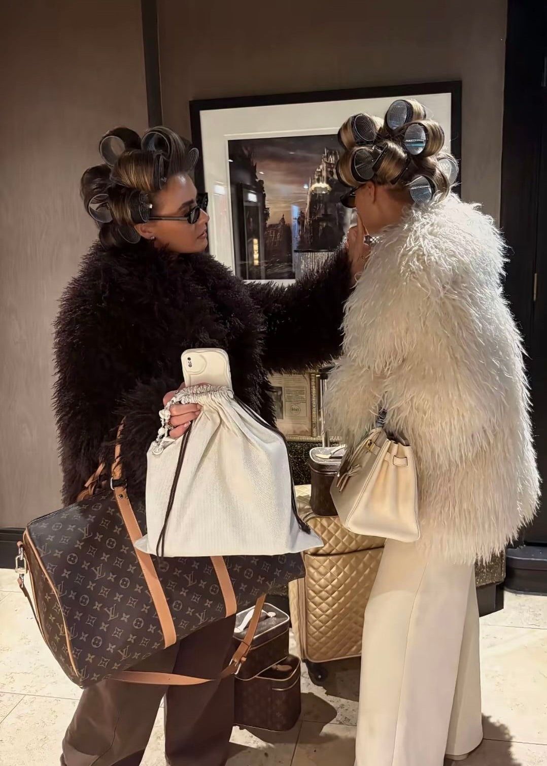 سترة من الفرو من كليمينس