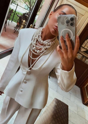 Bruna Pearl Necklace