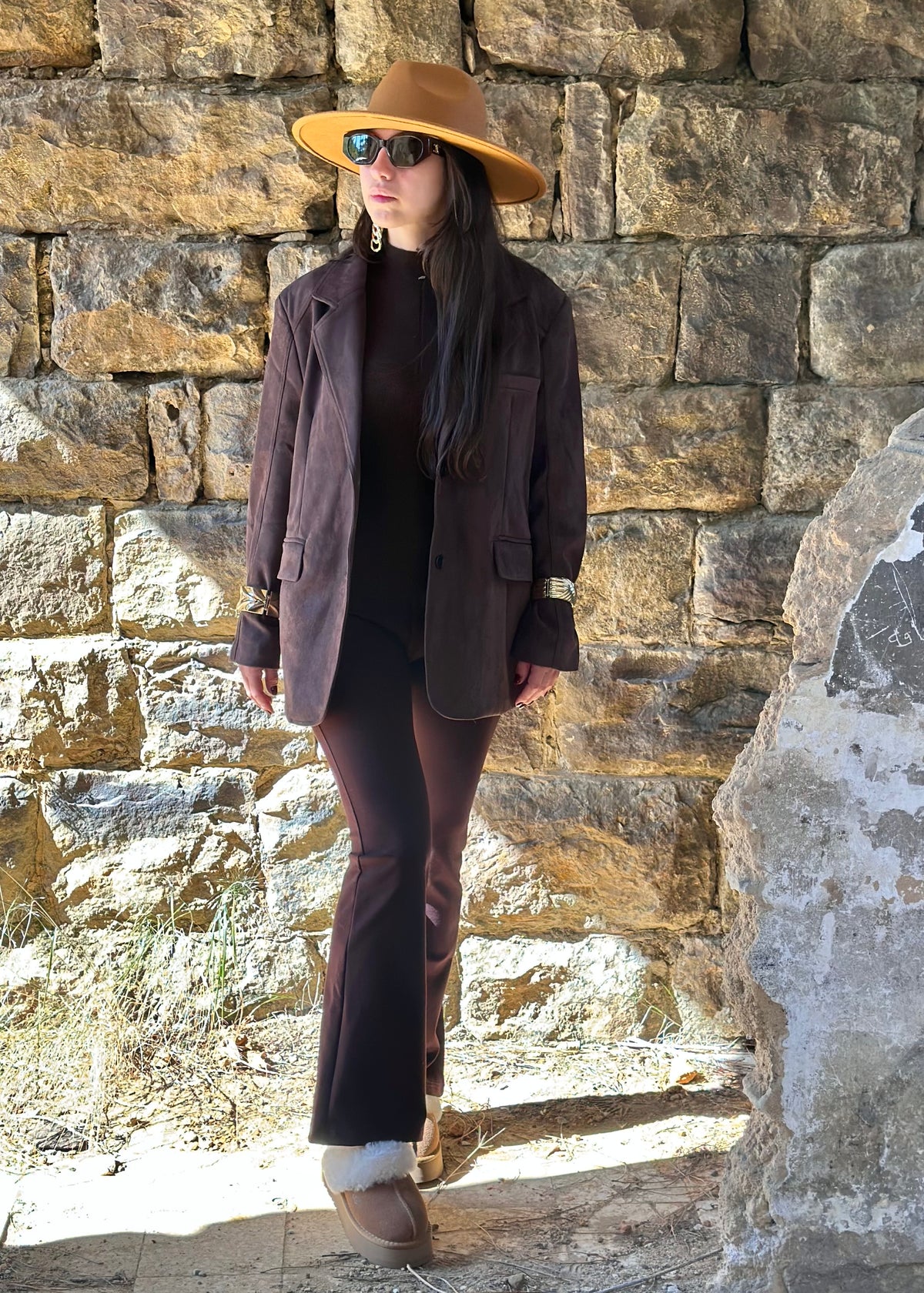 Espresso Flared Leggings