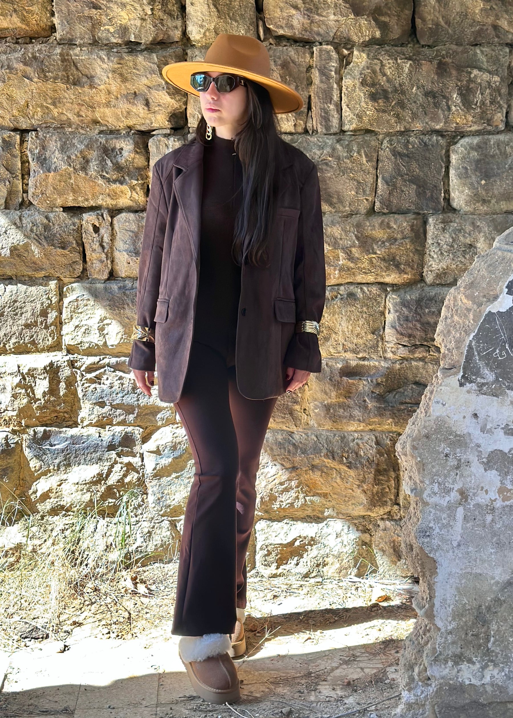 Espresso Flared Leggings