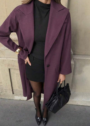 Lisa Prune Coat